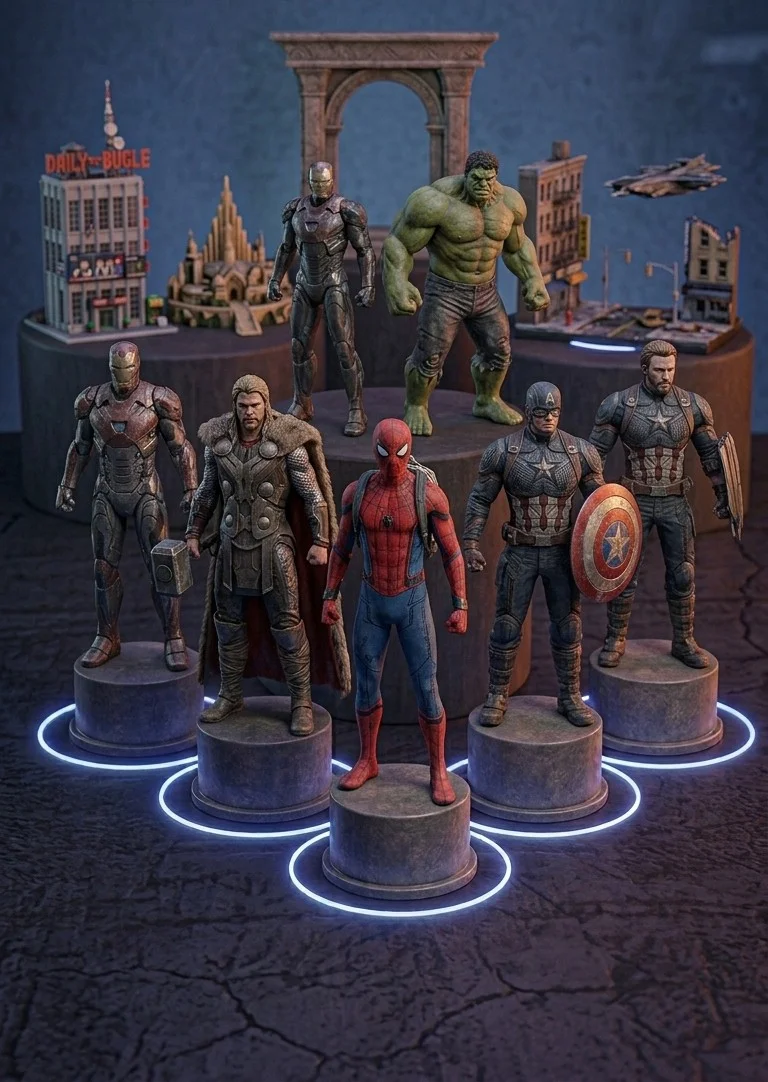 Action Figure SuperEroi