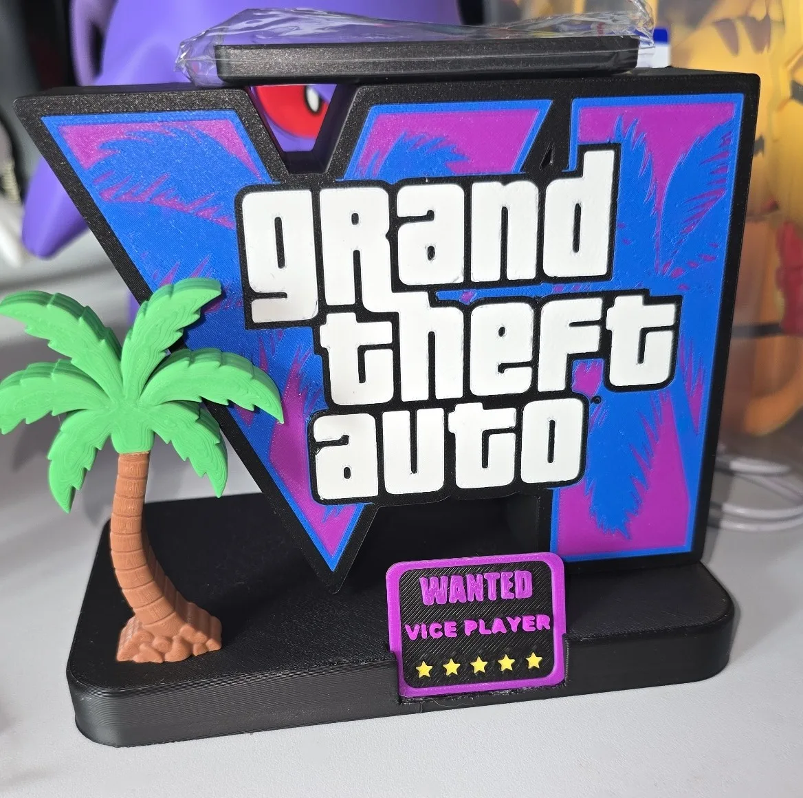 Lightbox GTA VI RGB con telecomando - immagine 1