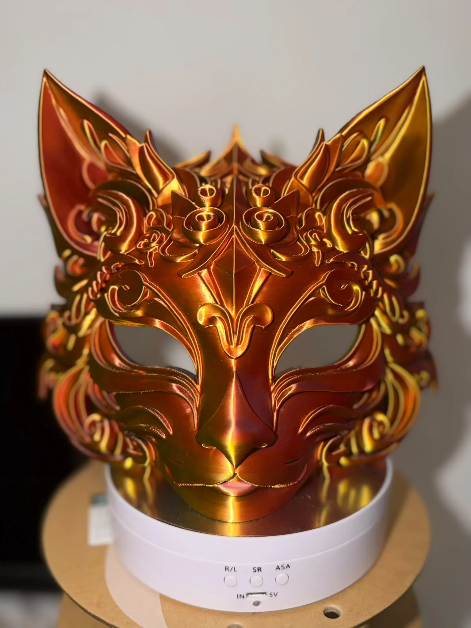 Maschera Gatto Stile Veneziano