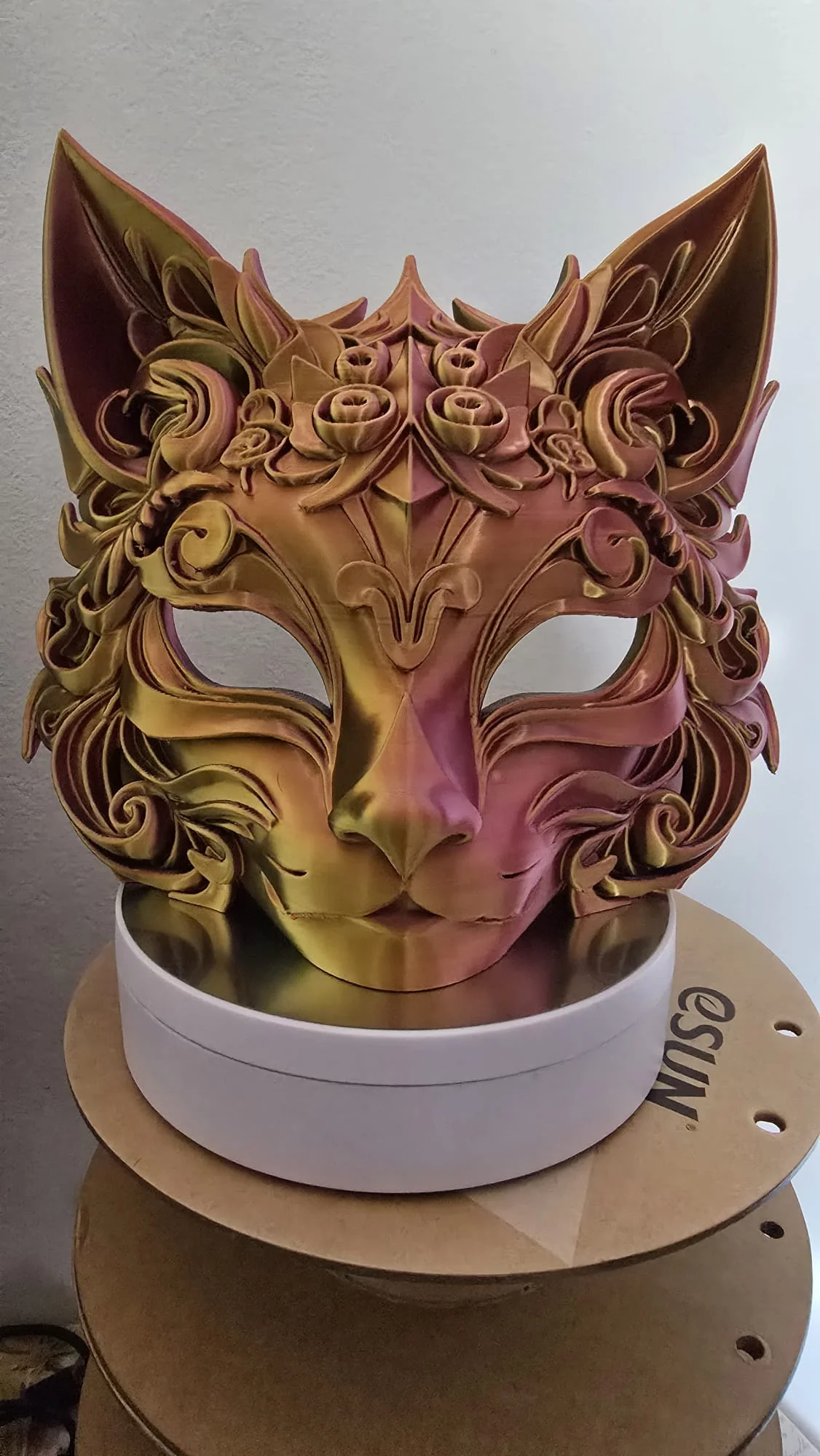 Maschera Gatto Stile Veneziano