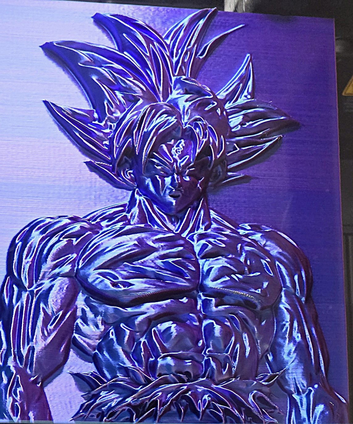 Stampa 3D Goku SuperSayan - immagine 2