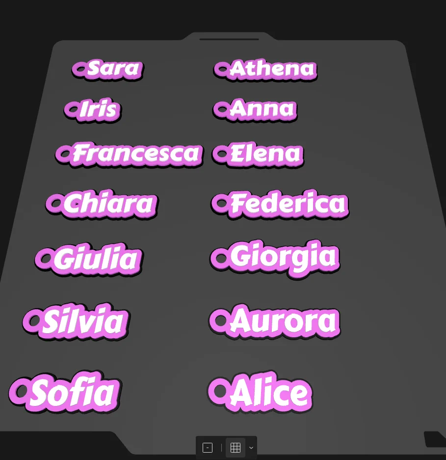 Portachiavi Personalizzati con Nome - immagine 1