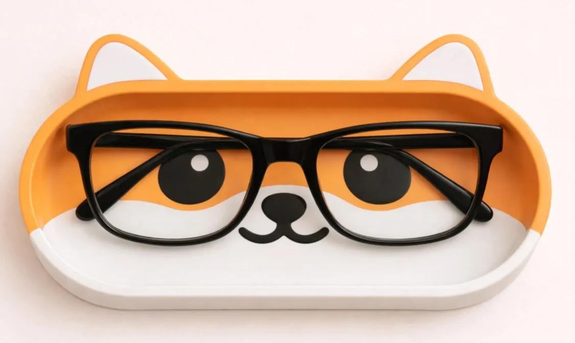 Portaocchiali Shiba Inu Marrone - immagine 1